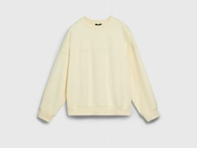 Свитшот с вышивкой, Желтый