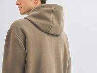 Худи с лёгким пич-эффектом, Коричневый