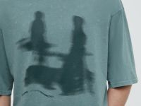 Футболка из хлопка с принтом