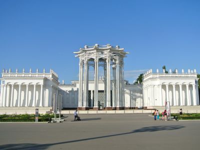 Павильон "Советская культура" (бывший Узбекской ССР), 1939-1954 гг., архитектор Полупанов С.П.