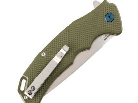Складной нож Artisan Tradition, сталь D2, рукоять G10 Olive