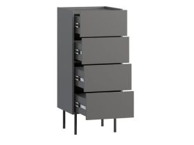 Комод Дигарс 43x102 Графитовый