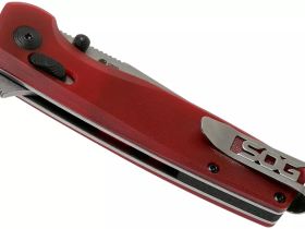 Складной нож SOG Terminus XR, сталь D2 SW, рукоять G-10, красный (блистер)