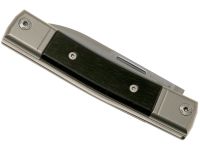 Складной нож LionSteel BestMan Drop, сталь M390, рукоять Ebony
