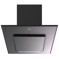 Наклонная вытяжка LINA 600 BLACK 4P-S
