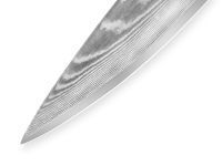 Нож кухонный Шеф Samura DAMASCUS - SD-0085, сталь V-Gold 10 и дамаск, рукоять стеклотекстолит G10, 200 мм