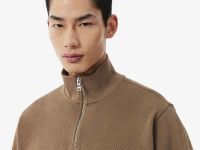 Мужская толстовка Lacoste на молнии 1/4