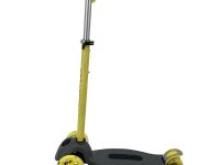 Самокат  Maxiscoo Next+ (с лыжами), цвет Желтый