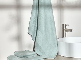 Полотенце махровое Costanza, зеленое