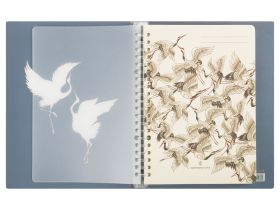 Тетрадь в клетку на кольцах Greenwich Line "Soar up" А5 80 л, с пластиковой обложкой