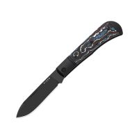 Складной нож Kizer Trestle D, сталь S90V, рукоять алюминий/карбон