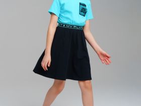 Платье трикотажное для девочек