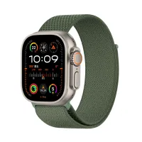Ремешок WiWU CloudFelx для Apple Watch 44/45/46/49mm нейлон (WB501) (зеленый)