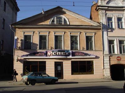 Дом, где в 1843-1844 гг. жил инженер, создатель первого водопровода в Нижнем Новгороде Дельвиг Андрей Иванович