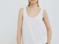 Майка свободного кроя, Белый