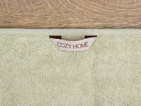 Полотенце махровое Nell, серо-зеленое