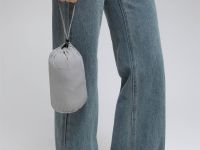 Стеганый пуховик с натуральным пухом