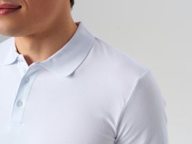 Джемпер трикотажный с воротником поло для мужчин