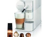 De'Longhi Кофемашина с насадкой для вспенивания молока, белая Nespresso Lattissima One De'Longhi