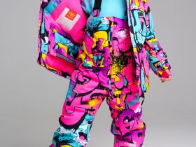 Комплект текстильный с полиуретановым покрытием для девочек: куртка, полукомбинезон