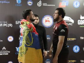 Участники Кубка Ил Дархана по смешанным единоборствам встретились лицом к лицу