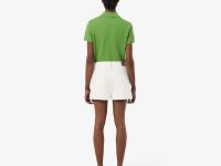 Женские джинсовые короткие шорты Lacoste