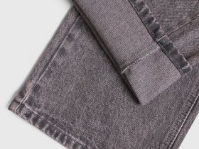 Широкие джинсы Wide Leg для девочек, Серый