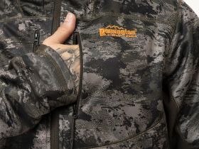 Костюм Remington Stalker Renewed Black Camo с мембраной Climatic Pro