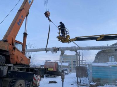 В Якутске из-за ДТП свыше 30 многоквартирных домов остались без тепла