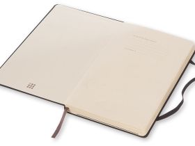 Записная книжка в линейку Moleskine "Professional" Large, 130х210 мм 240 стр, обложка черная