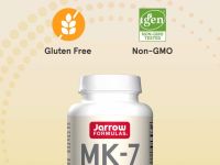 Jarrow Formulas, MK-7, самая активная форма витамина K2, 180 мкг, 30 мягких таблеток