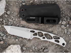 Нож с фиксированным клинком Boker Superlight Tanto, сталь D2, рукоять сталь