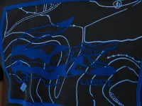 Мужская хлопковая футболка Lacoste REGULAR FIT