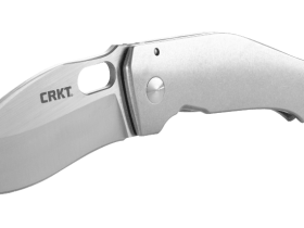Складной нож Lucas Burnley Design Buku™, CRKT 2460, сталь 8Cr13MOV Nepalese - style Kukri Blade, рукоять нержавеющая сталь