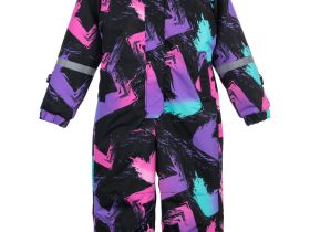 Комбинезон текстильный с полиуретановым покрытием для девочек
