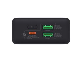 Внешний аккумулятор Baseus Adaman2 Digital Display Fast Charge 20000mAh 30W (черный) (PPADM2-20)
