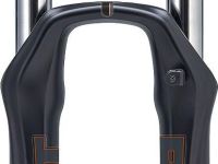 Амортизационная вилка RST Dirt RA 26&quot; (черный матовый 100 мм эксцентрик 9 мм шток 1 1/8&quot; (28.6 мм), сталь)