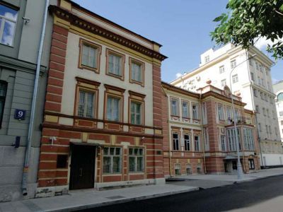 Дом, в котором жила Ермолова Мария Николаевна в 1899-1928 гг.