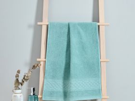 Полотенце махровое Costanza, бирюза