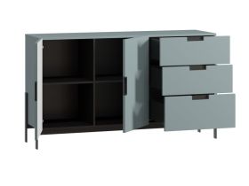 Тумба Лигес 153x87 Серо-зеленый