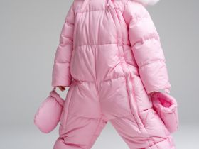 Комбинезон детский текстильный с полиуретановым покрытием для девочек