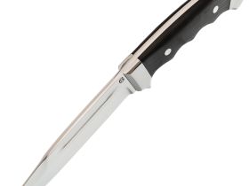 Нож цельнометаллический Солдат-1, сталь 95х18, граб