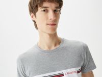 Мужская футболка Lacoste приталенного кроя