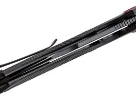 Раскладной нож CJRB Caldera PVD, сталь AR-RPM9, рукоять G10, черный/серый