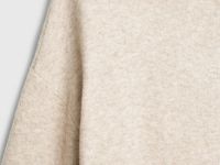 Платье-свитер с содержанием шерсти, Бежевый