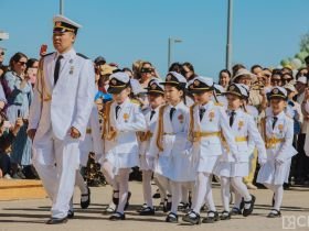 В Якутске состоялся детский парад Победы