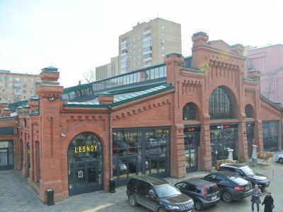 Вагонный сарай с котельной, 1903-1909 гг., 1910-1911 гг., архитекторы Н.К.Жуков, М.Н.Глейнинг, инженер Н.А.Сытенко, инженер В.Г.Шухов (?)