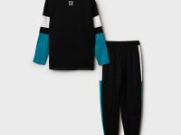 Комплект трикотажный для мальчиков: фуфайка (футболка с длинными рукавами), брюки