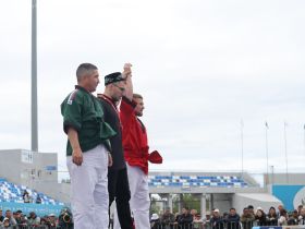 Стали известны победители соревнований по мас-рестлингу и борьбе корэш на Сабантуе