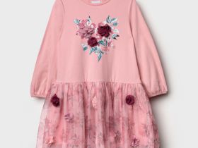 Платье трикотажное для девочек